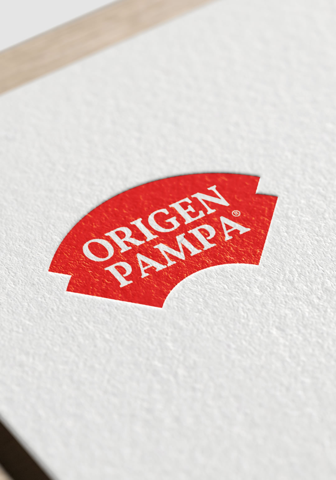 Origen Pampa › Proyecto de branding (logotipo con fondo)